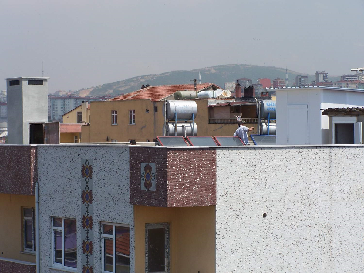 Polis Eşliğinde Baz İstasyonu Kuruldu