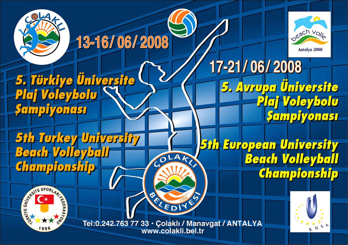 3. Çolaklı Üniversiteler Arası Plaj Voleybolu Turnuvası Başlıyor