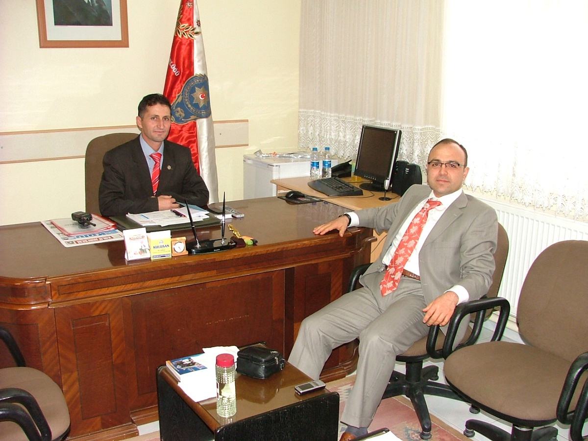 Kaymakam Yırık'tan Emniyet Müdürü Ulutaş'a Ziyaret
