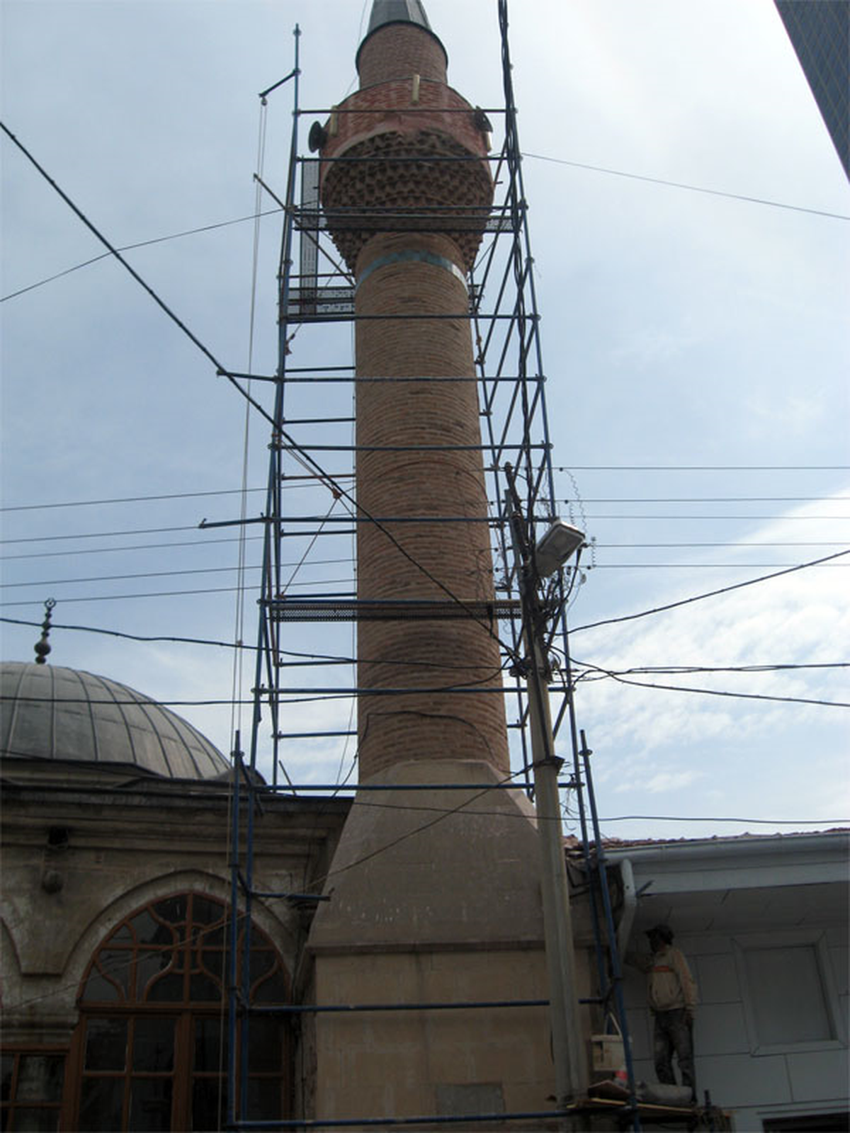 Tarihi Kurşunlu Camii'nde Restorasyon