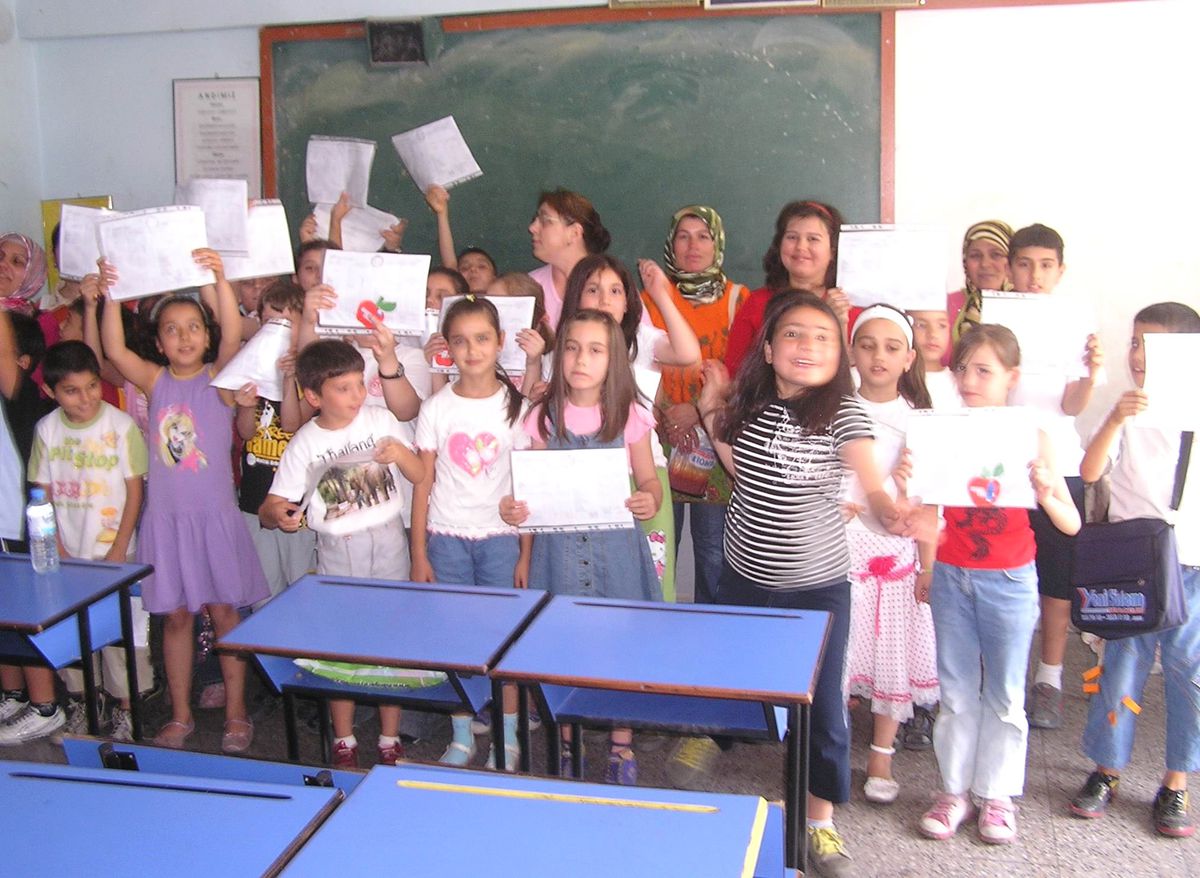 Aydın'da Karne Sevinci