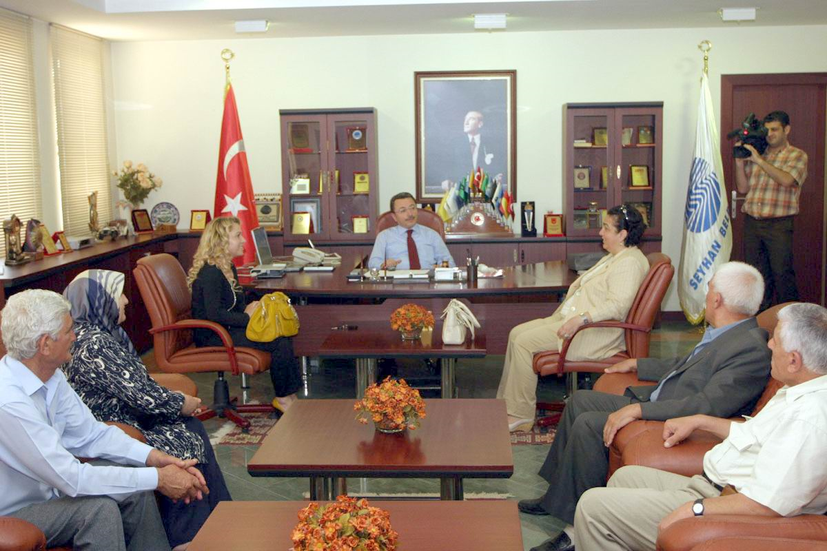 Şehit Ailelerinden Başkan Öztürk'e Ziyaret