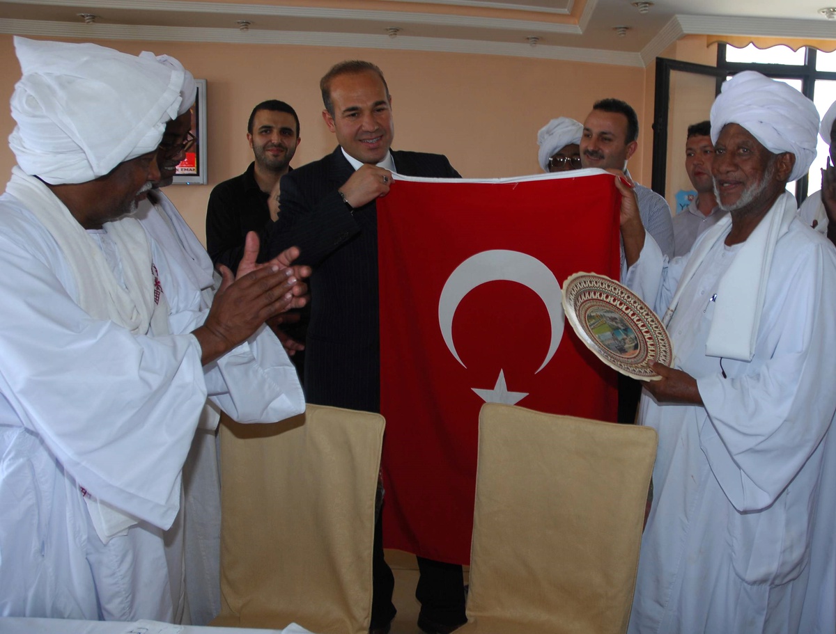 Sudanlı İşadamlarından Başkan Sözlü'ye Ziyaret