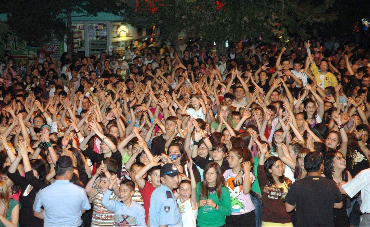 Çankırı'da Gençler ÖSS Öncesi Stres Attı