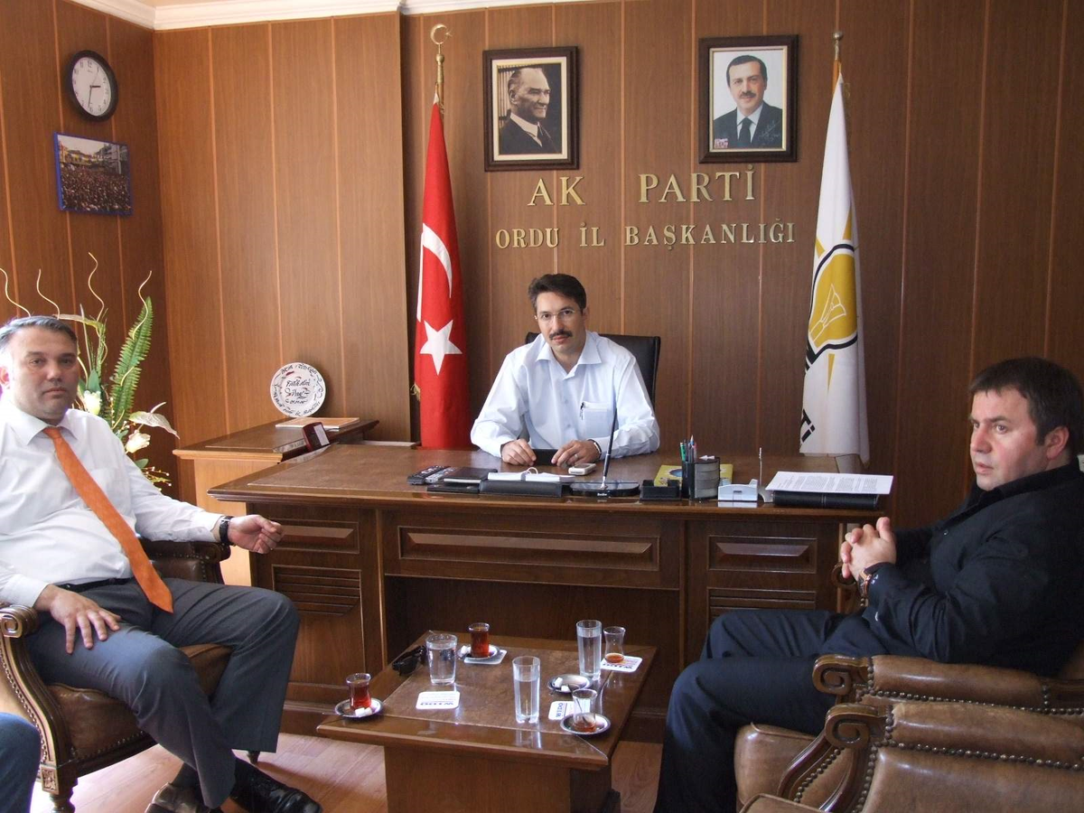 Ogd Başkanı Aydın'dan AK Parti'ye Ziyaret