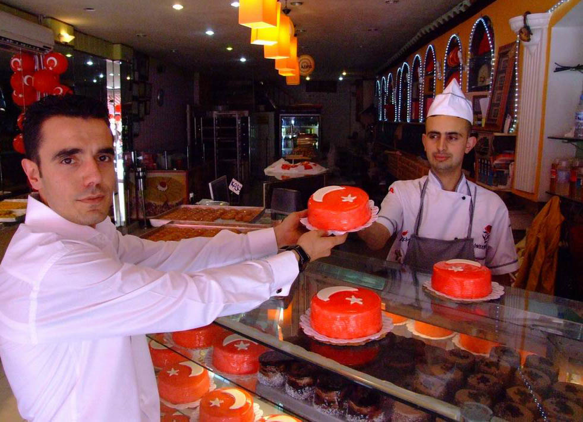 Kırıkkale'de Milli Takım Pastası Yapıldı