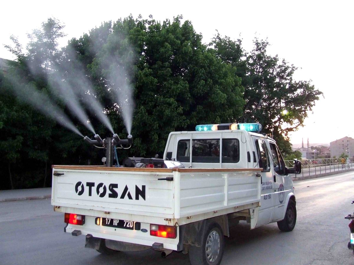 Çan Belediyesi'nden Sinekle Mücadele Çalışması