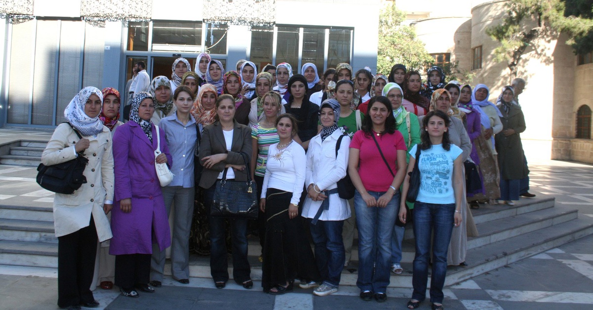 El Sanatları Merkezindeki Kadınlar Gaziantep'i Gezdiler