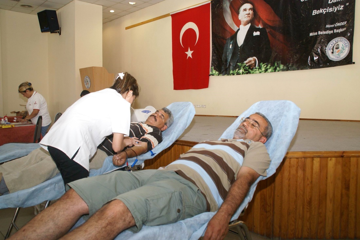 Milas'ta Kan Bağışı Kampanyası