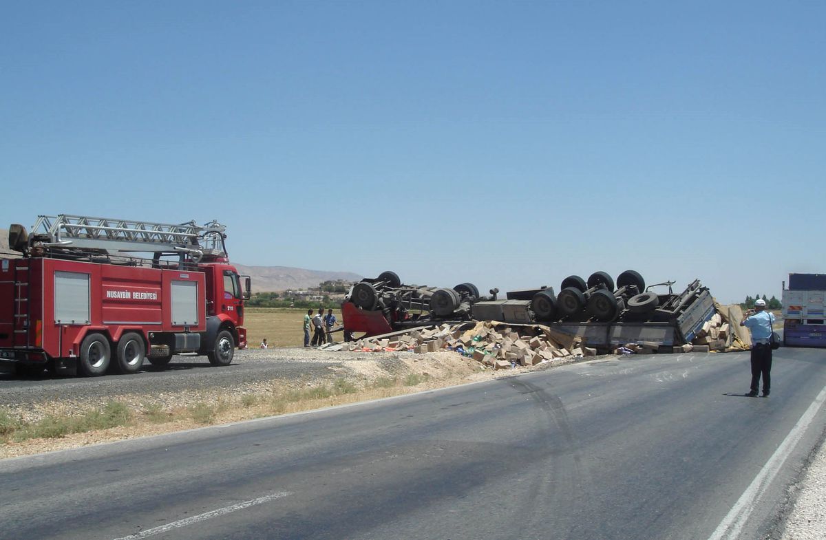 Nusaybin'de Trafik Kazası