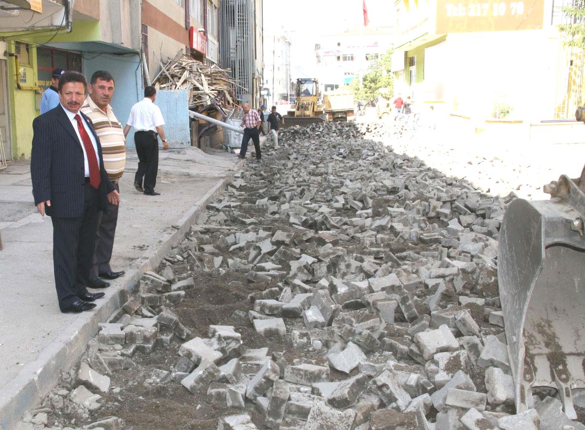 Yozgat Belediyesi'nden Altyapı Çalışması