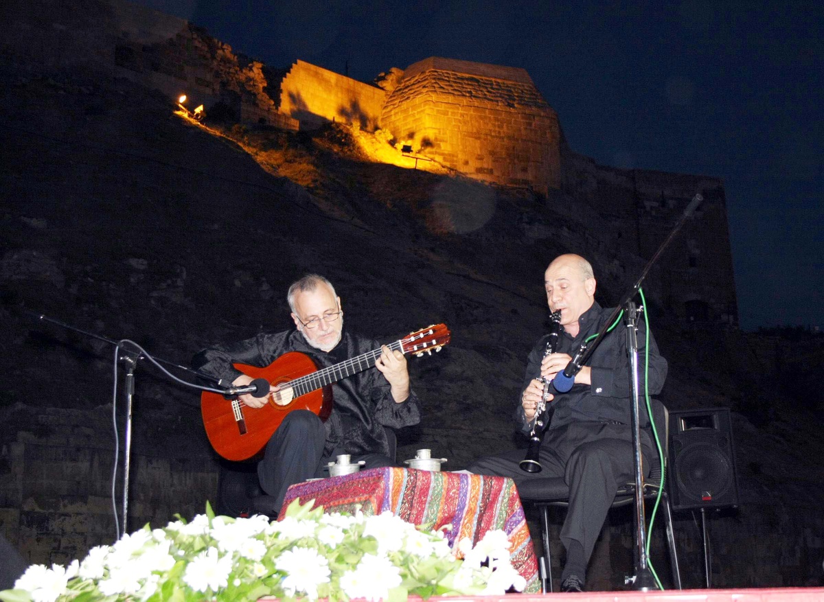 Gaziantep Kalesi'nde Gitar ve Klarnet Konseri