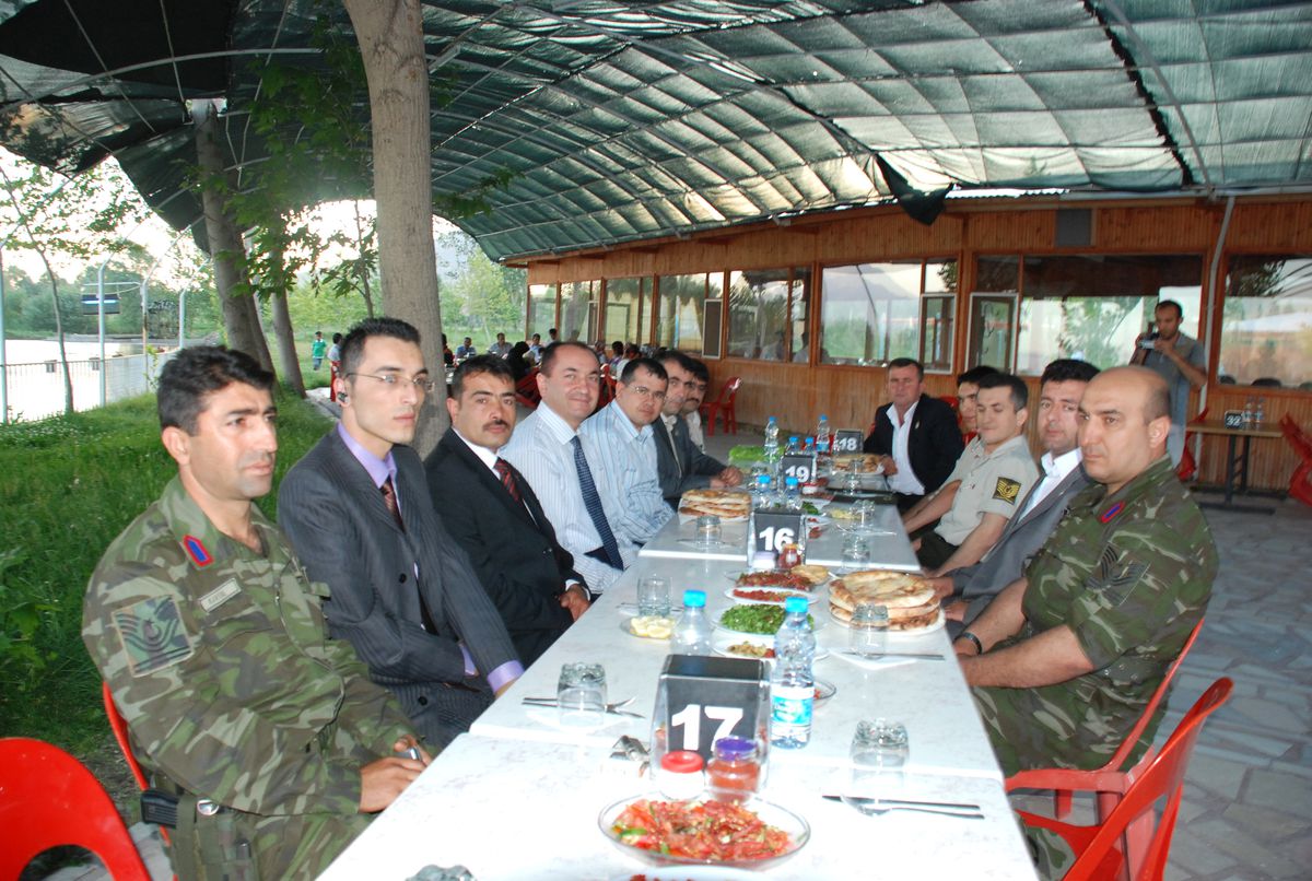 Tayini Çıkan Askeri Personele Veda Programı