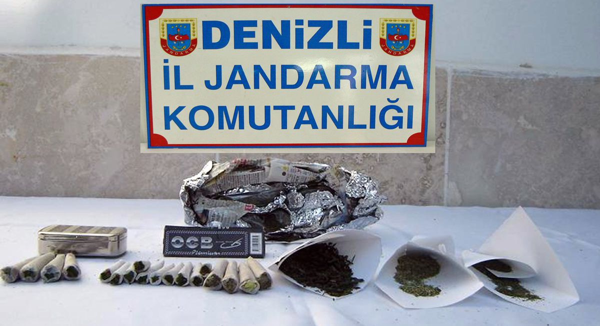 Denizli'de Uyuşturucu Operasyonu
