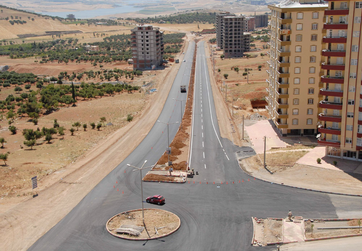 Kahramanmaraş'ta Asfalt Çalışmaları