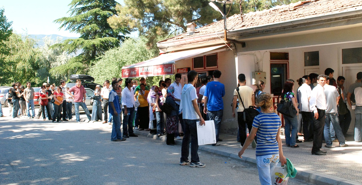 Tokat'ta KPSS Kuyruğu