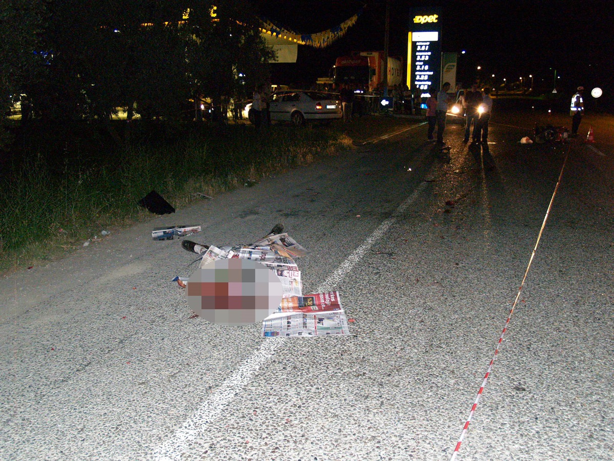 Yeni Doğan Torununu Görmeye Giderken Kazada Öldü
