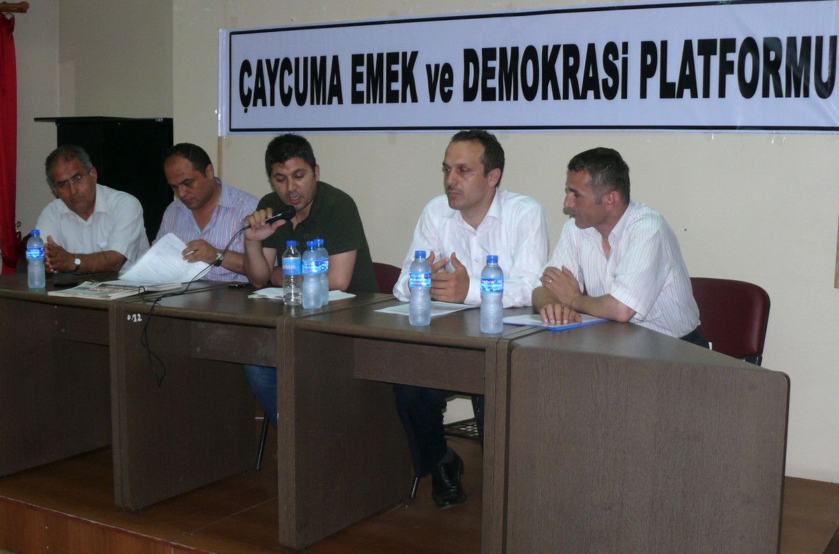 Çaycuma'dan Yerel Basına Destek