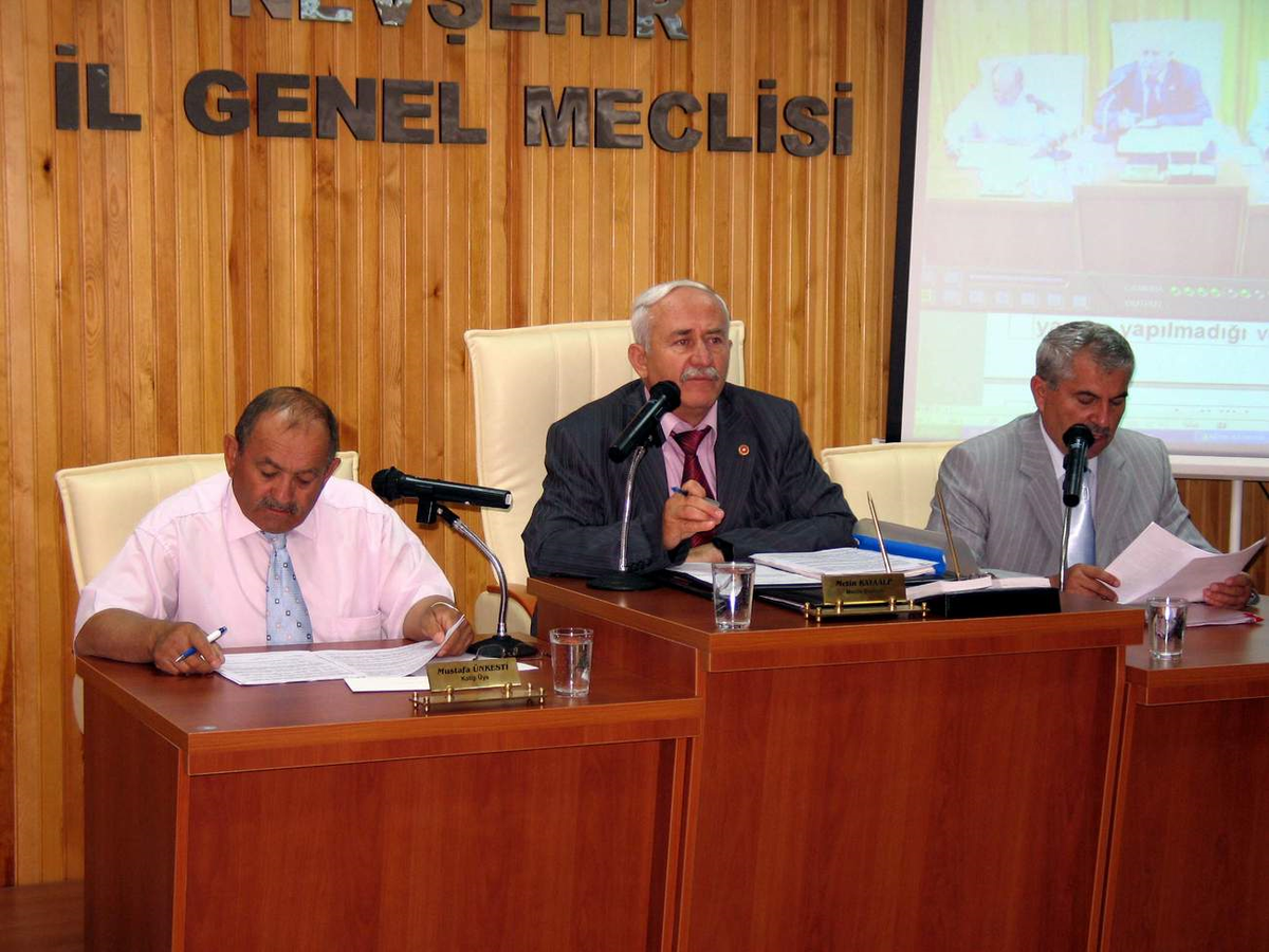 Nevşehir İl Genel Meclisi Temmuz Ayı Oturumu Başladı
