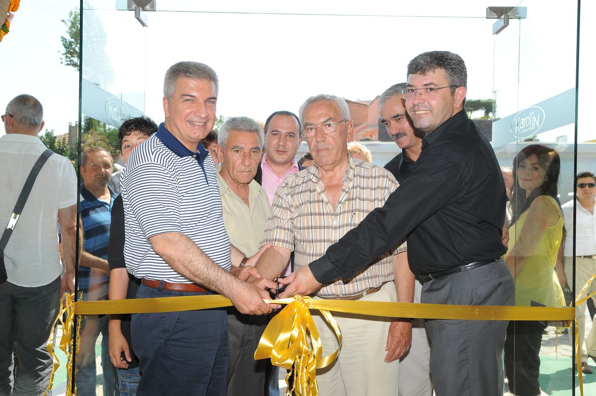 Başkan Durak İşyeri Açılışına Katıldı