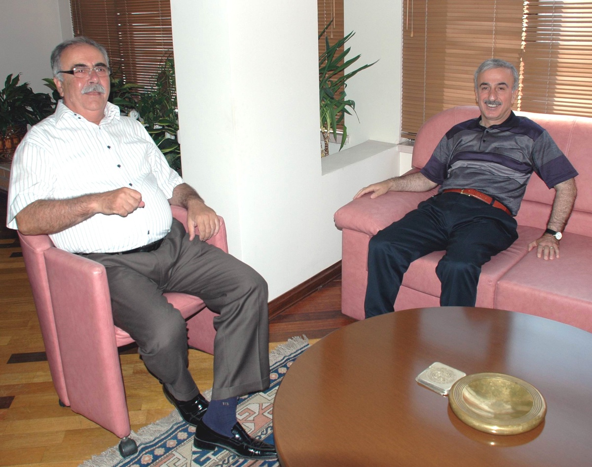 Gaziantep Valisi'nden Çanakkale Belediye Başkanına Ziyaret