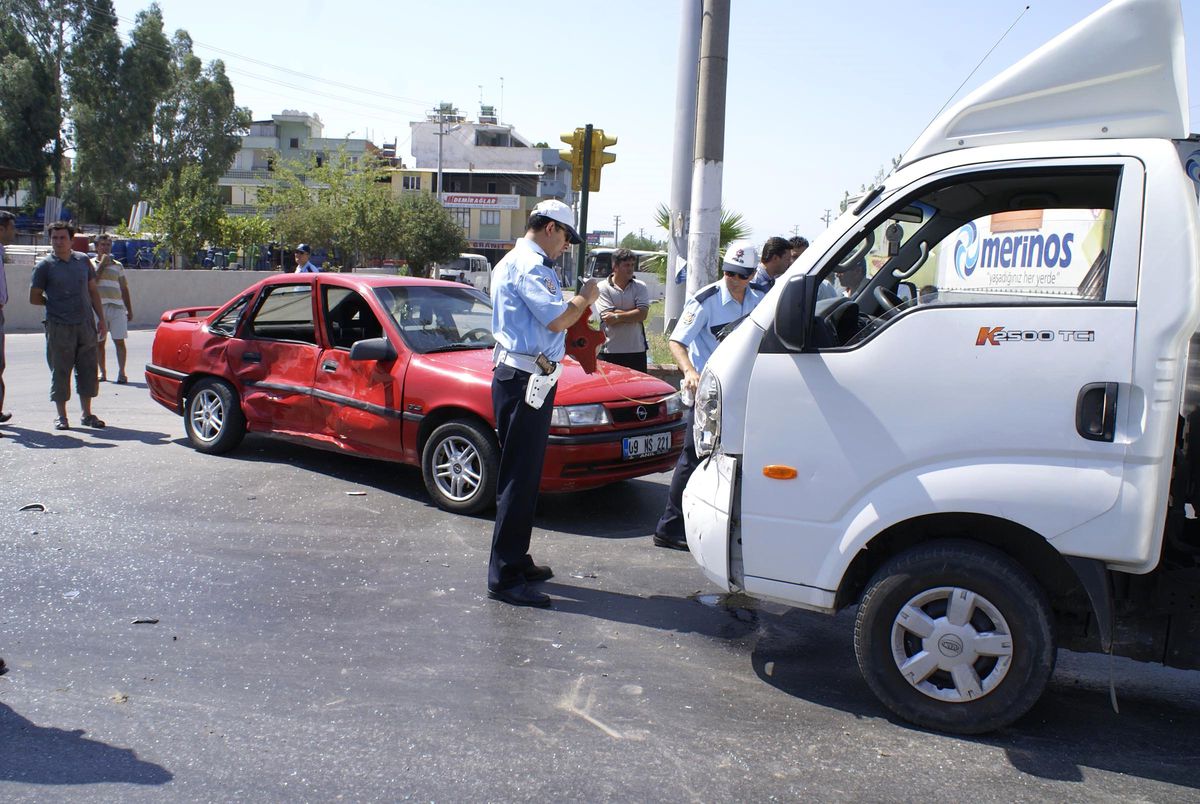 Nazilli'de Trafik Kazası 1 Yaralı