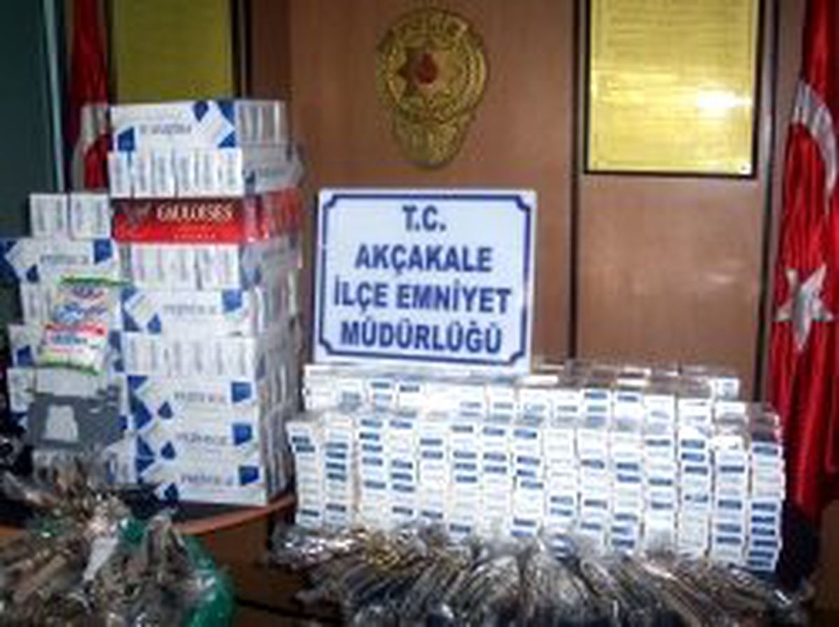 Şanlıurfa'da Kaçakçılık Operasyonu