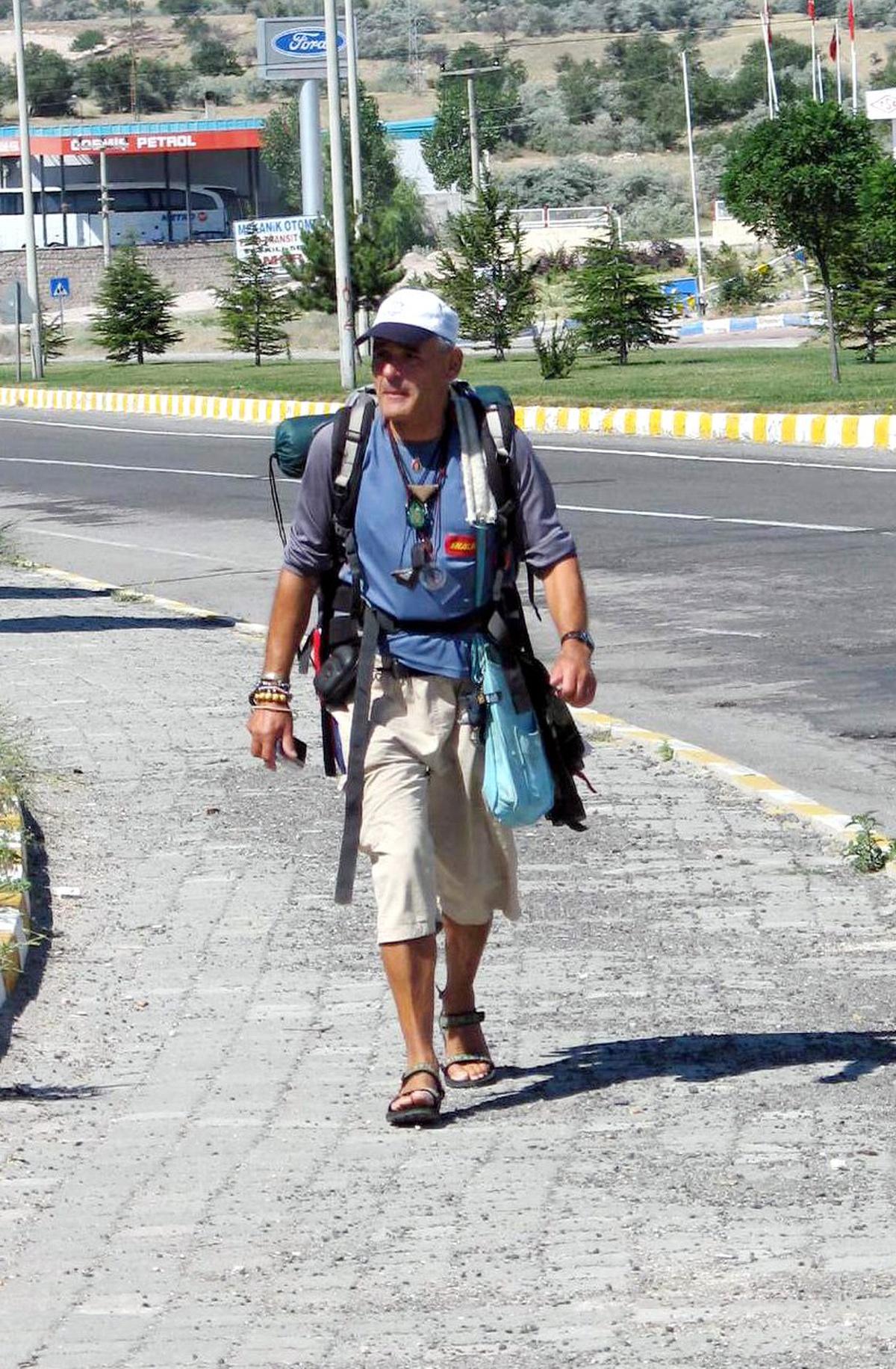 Yürüyerek Dünya Turuna Çıkan Polonyalı, Nevşehir'de