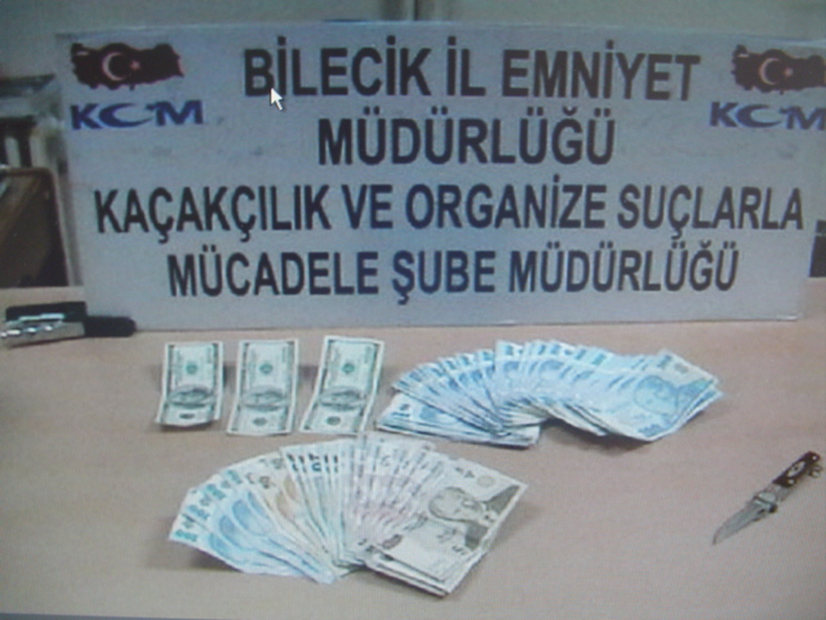 Bozüyük'te Sahte Para Operasyonu