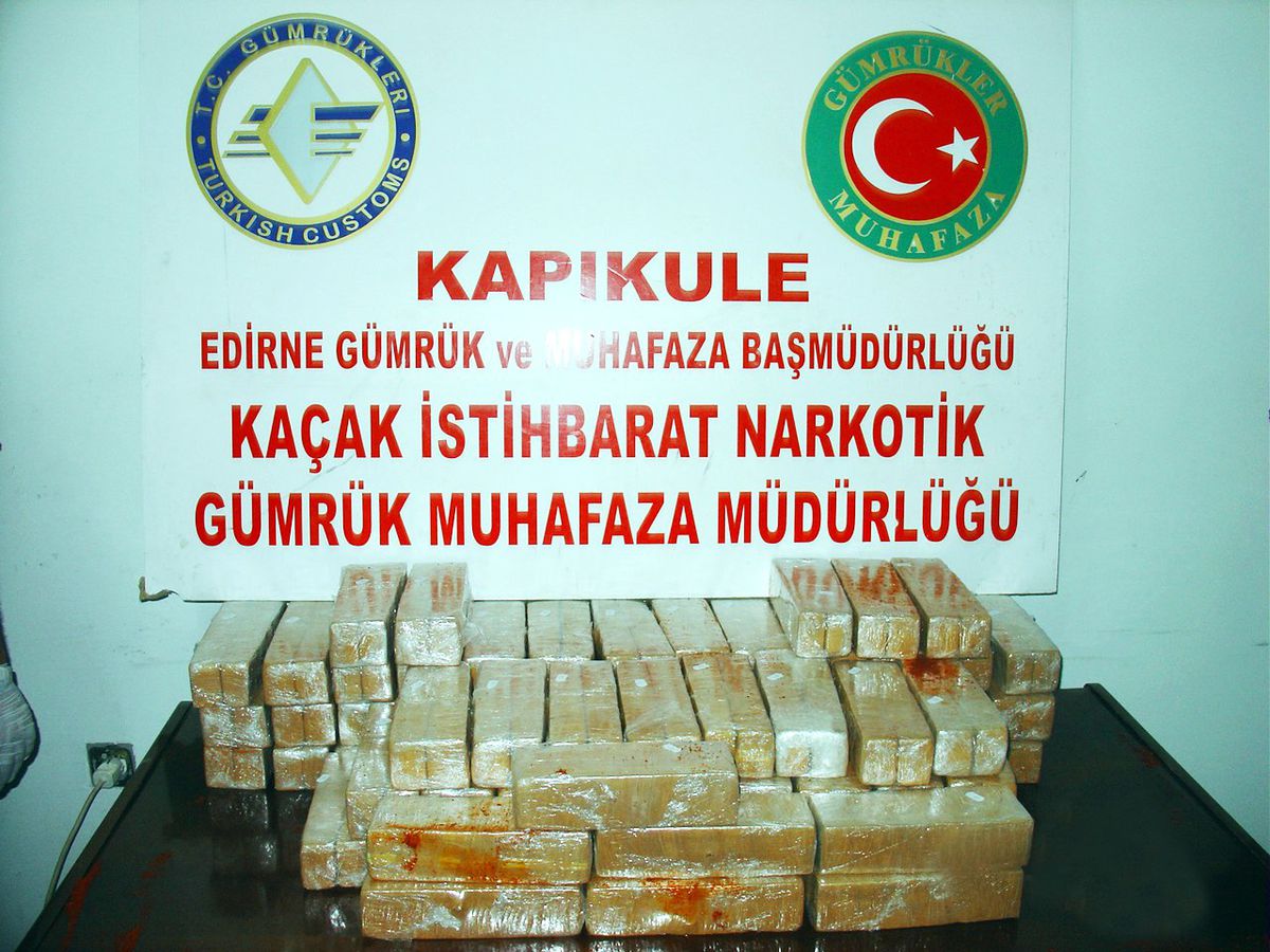 Kapıkule'de Uyuşturucu Operasyonu