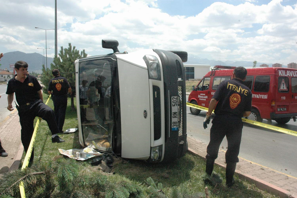 Kayseri'de Trafik Kazası: 1 Ölü