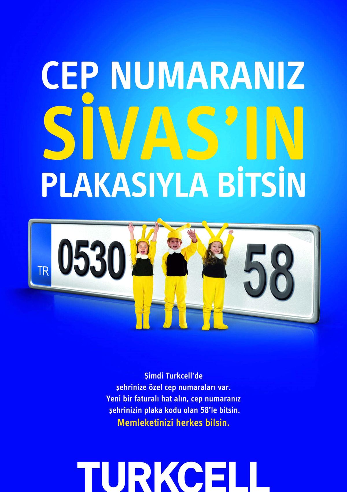 Turkcell'den Sonu Şehir Plakasıyla Biten Numara Kampanyası