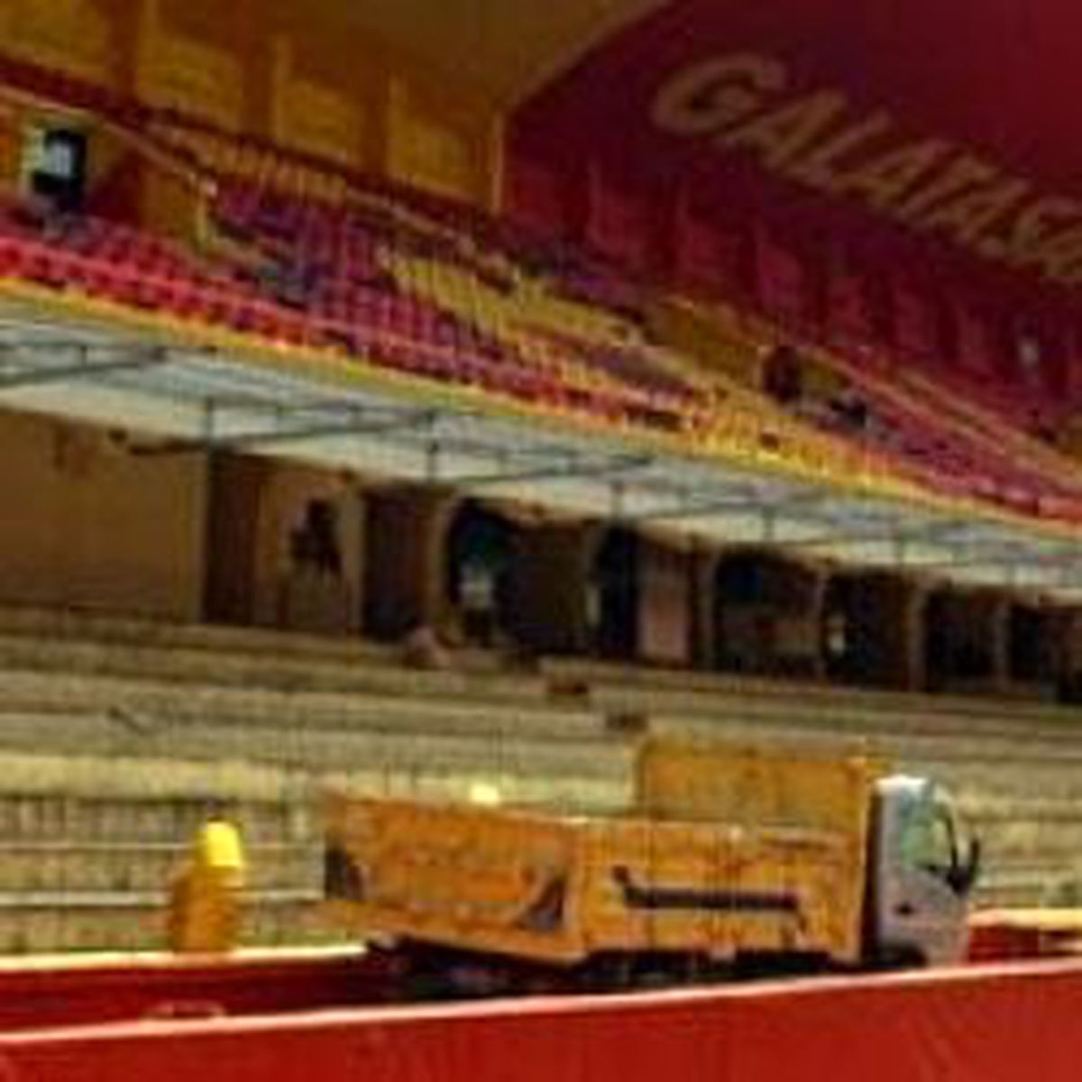 Sami Yen'de Çalışmalar Sürüyor