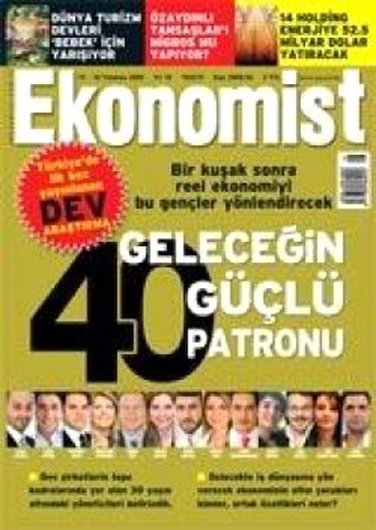 Geleceğin 40 Güçlü Patronu