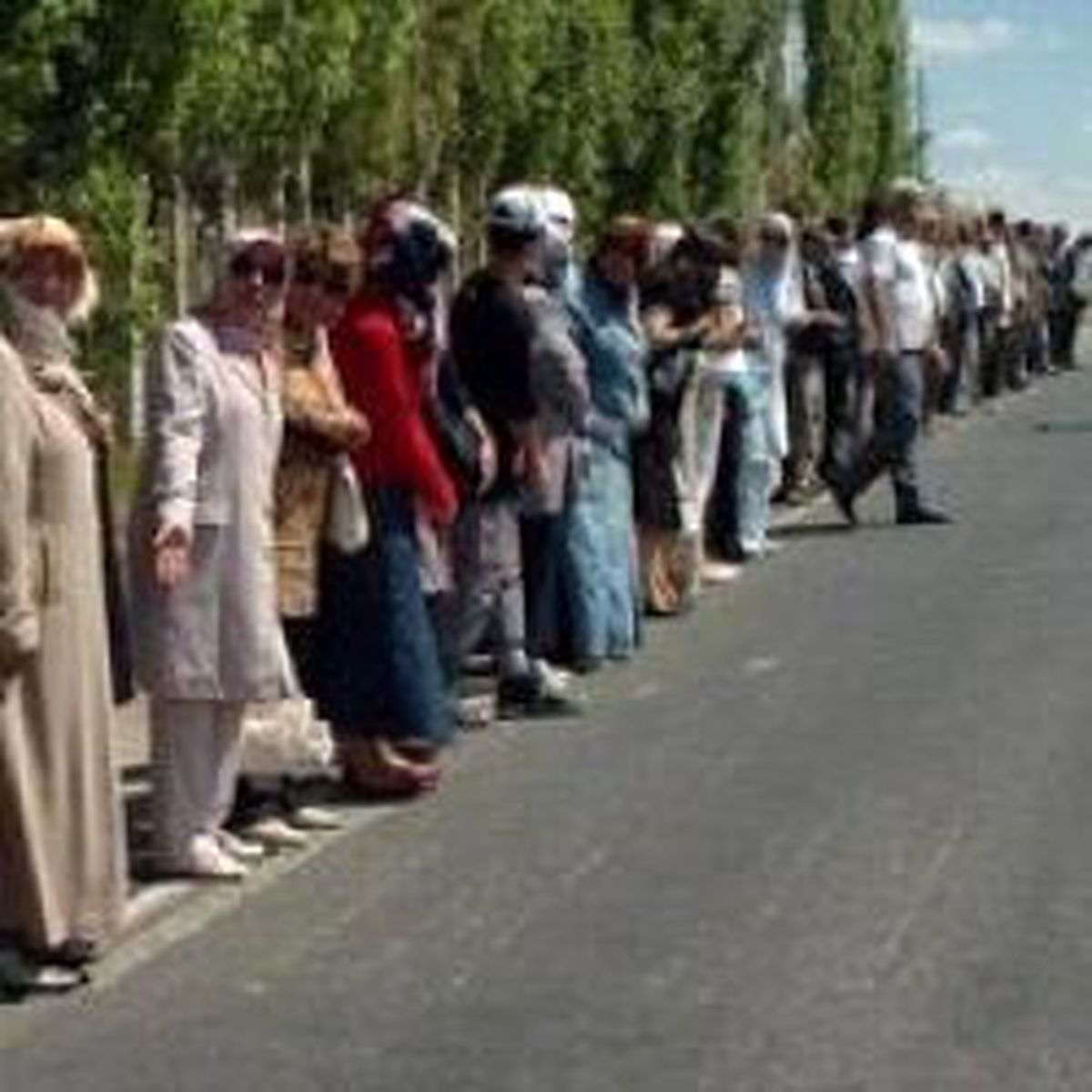 Haremlik Selamlık Bakan Karşılama Kuyruğu