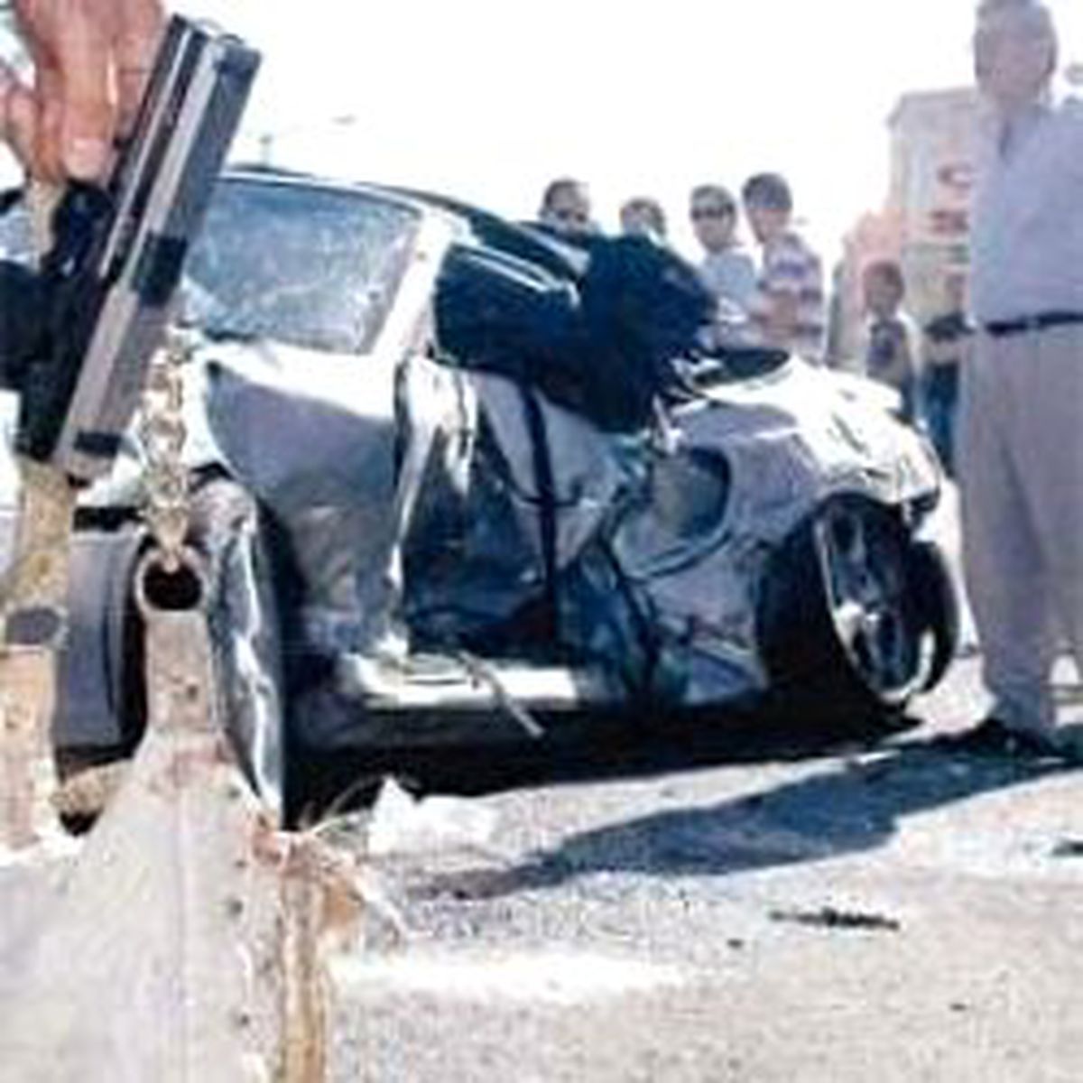 2 Porsche'un Yarış Kazası