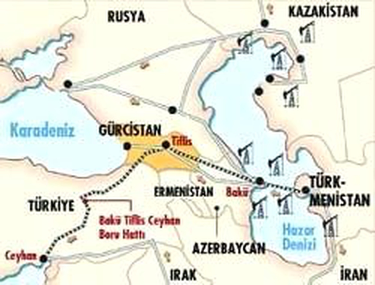 ve Bakü Petrolü Rusya'ya Akıyor