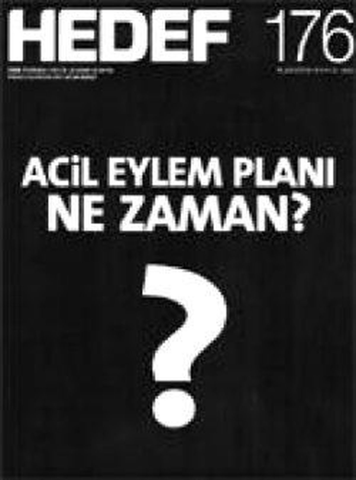 İtkib Siyah Kapaklı Dergiyle Acil Eylem Planı İstedi