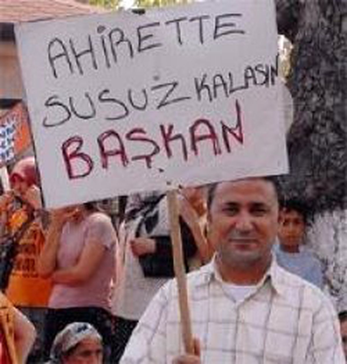 Beddua Pankartı