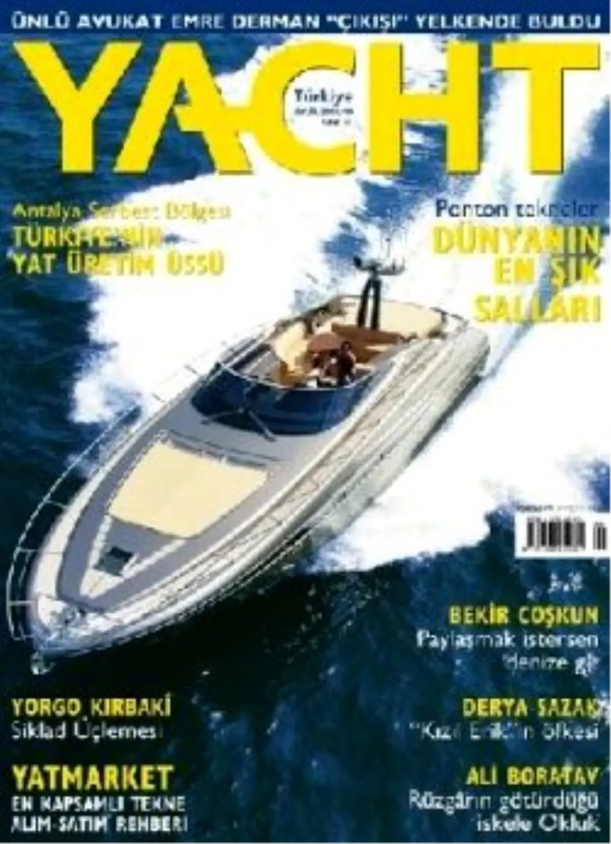 Yacht Türkiye Eylül\'de de Masmavi!