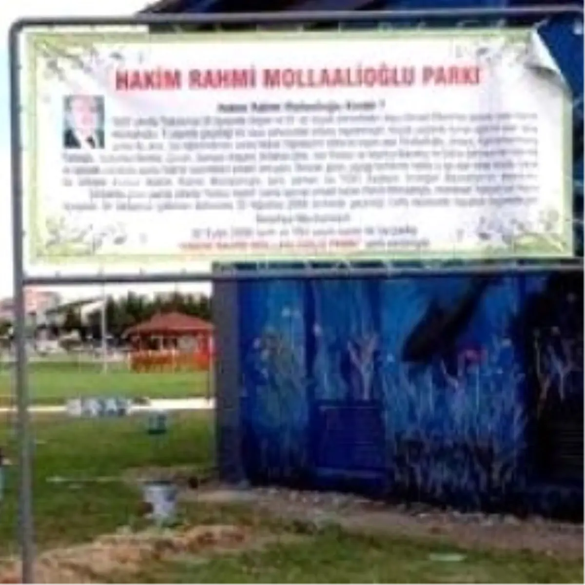 Belediyenin Yaptırdığı Parka, Bayraktar'ın Dayısının Adı Verildi