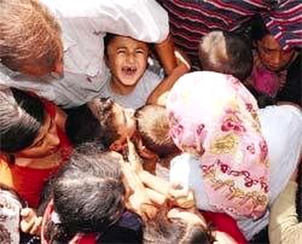 Gaziantep'te Çocuk Yardımı