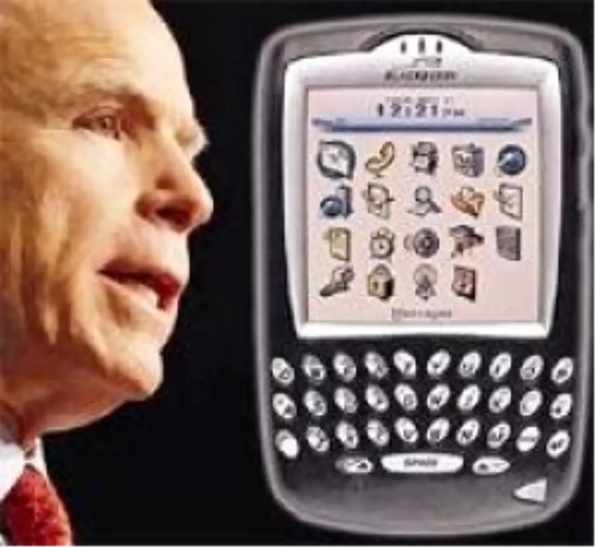 Blackberry, Mccain\'in İcadı mı?