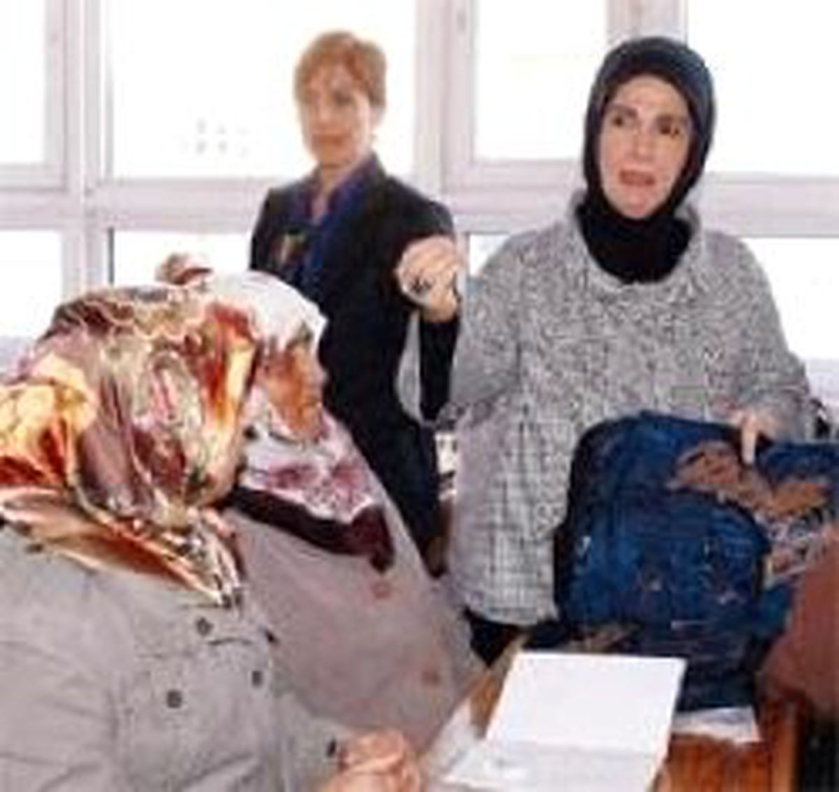 Kursiyerlere Cesaret Verdi