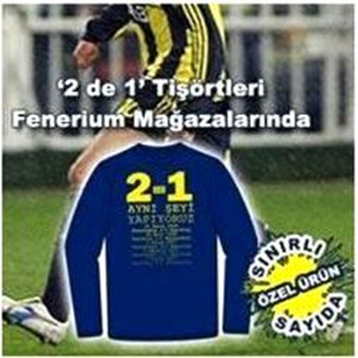 Fenerbahçe'den Derbiye Özel Tişört