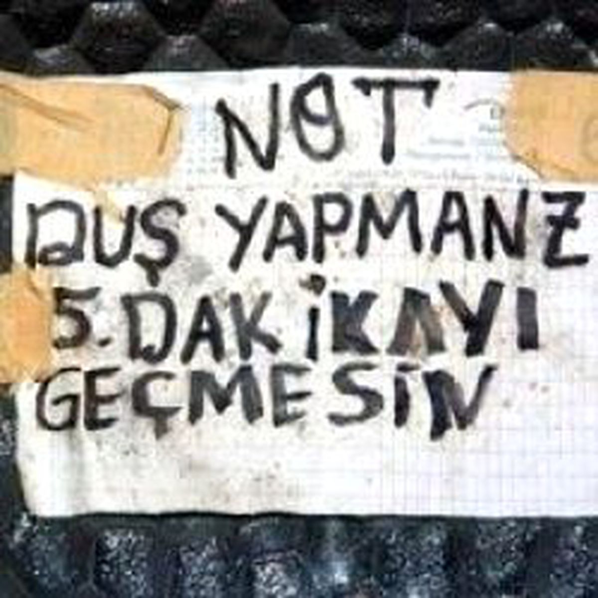 'Duş Beş Dakikayı Geçmesin'