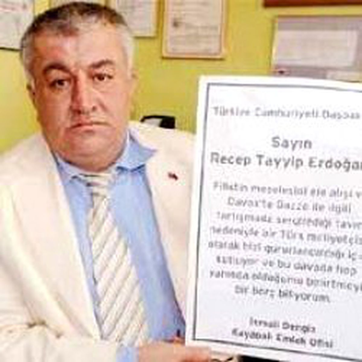 Statta Sünnetin Kahramanından Erdoğan'a İlan