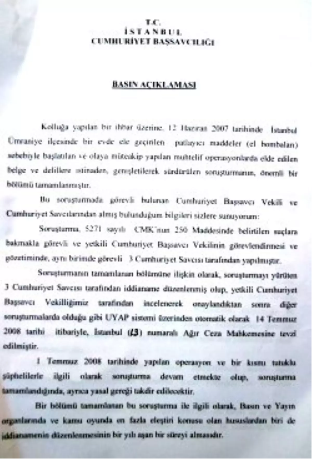 \'Darbe Günlükleri\' Yeni İddianamede