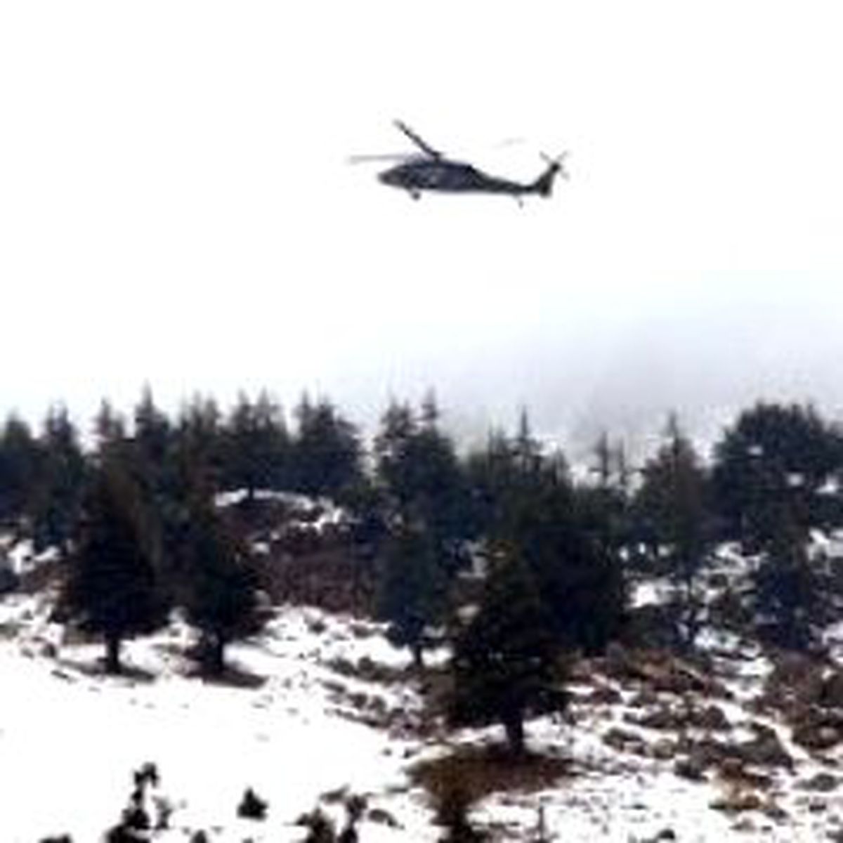 Çalışmalara Katılan Helikopter Düştü