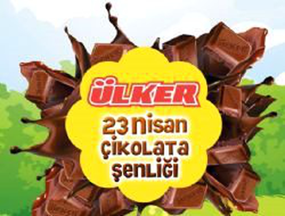 Çocuklar... Ülker 23 Nisan Çikolata Şenliği Sizi Bekliyor.!